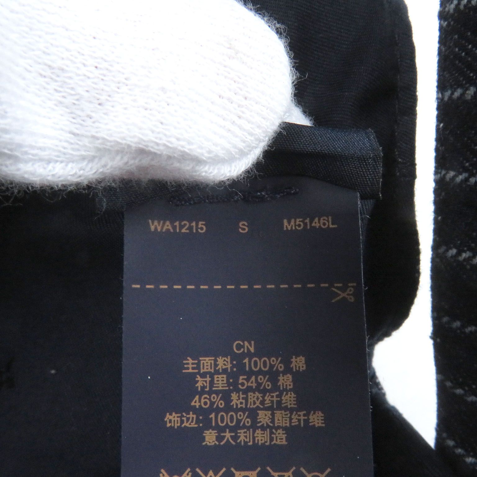 キャップ･デニム ストライプ