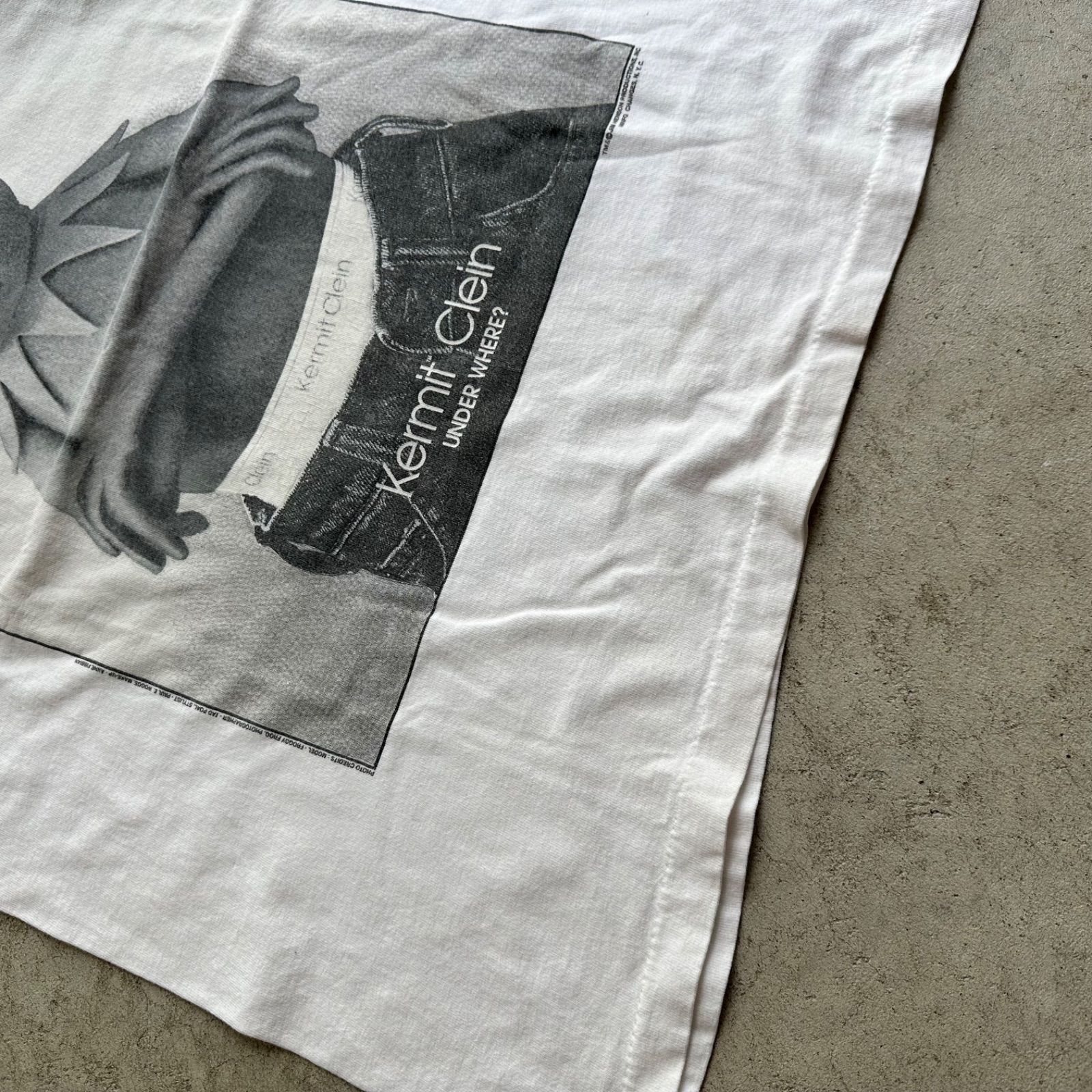 Changes カーミット カルバンクライン コラボ Tシャツ 90s changes 