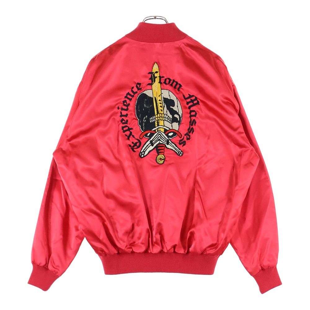 MASSES マシス 25SS SATIN JKT 刺繍ジャケット アウター ブラック