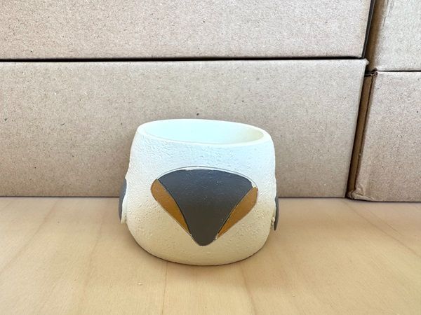 シマエナガ】リトルレジンポット 5150 1号鉢 多肉植物 鳥