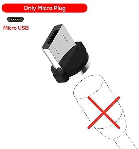 Micro USB コネクタ マグネット式充電プラグ 3個セット E293 - メルカリ