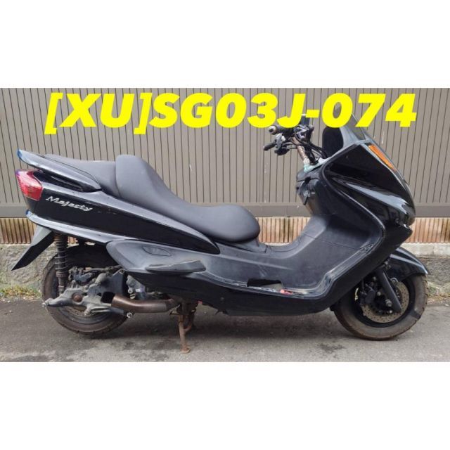 XU 59200]@ヤマハ YAMAHA マジェスティ250C SG03J-074 マフラー