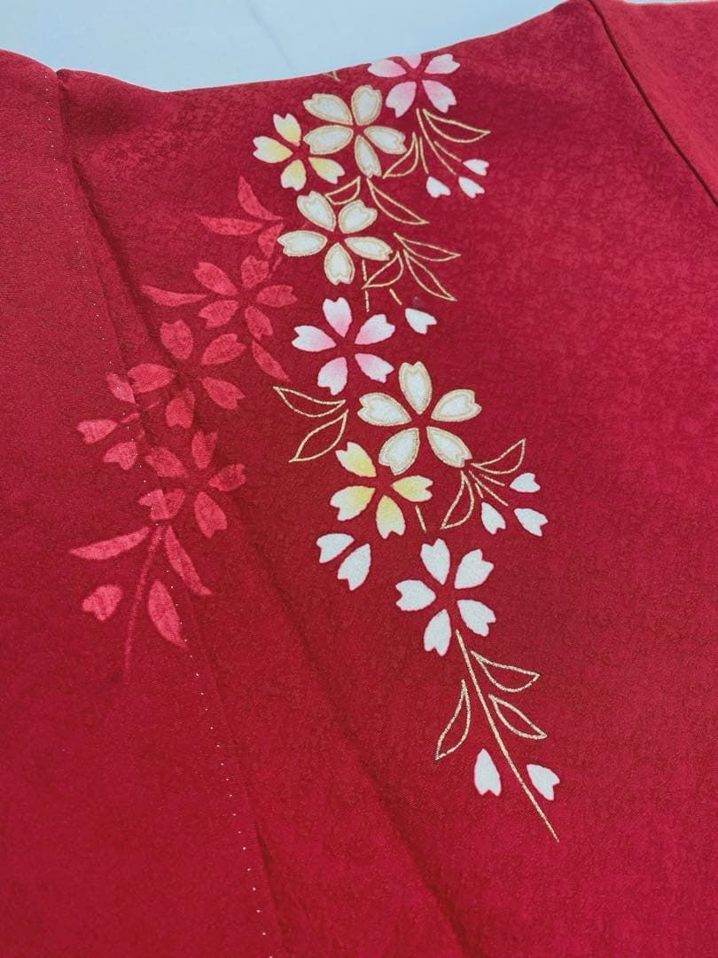 振袖 豪華 金彩 金刺繍 紋意匠 桜 身丈160cm 撥水加工済 - メルカリ