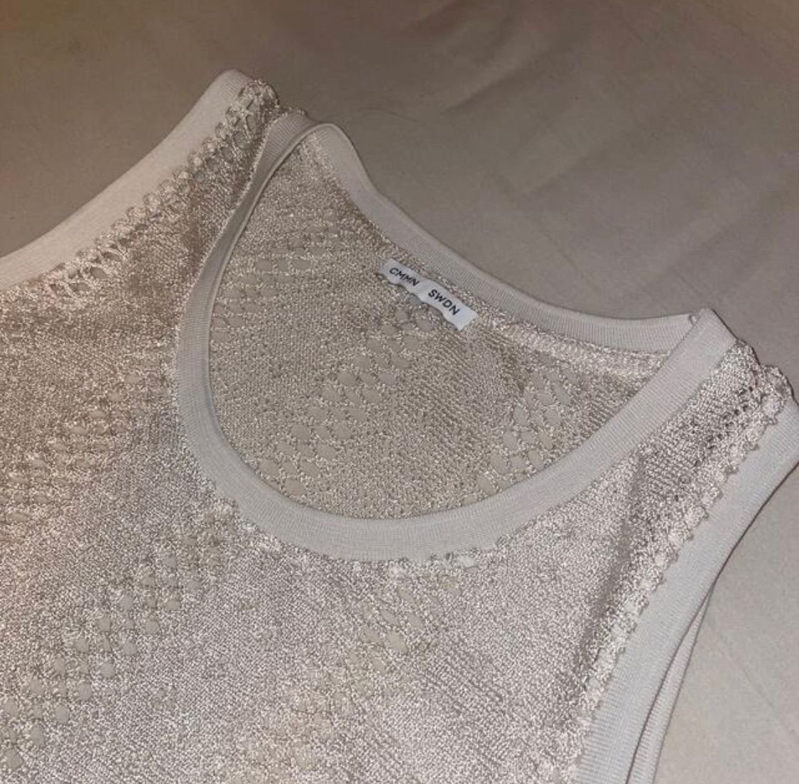 CMMN SWDN タンクトップ　ヒヤダム着用 CMMN SWDN タンクトップ ヒヤダム着用 CMMN SWDN タンクトップ