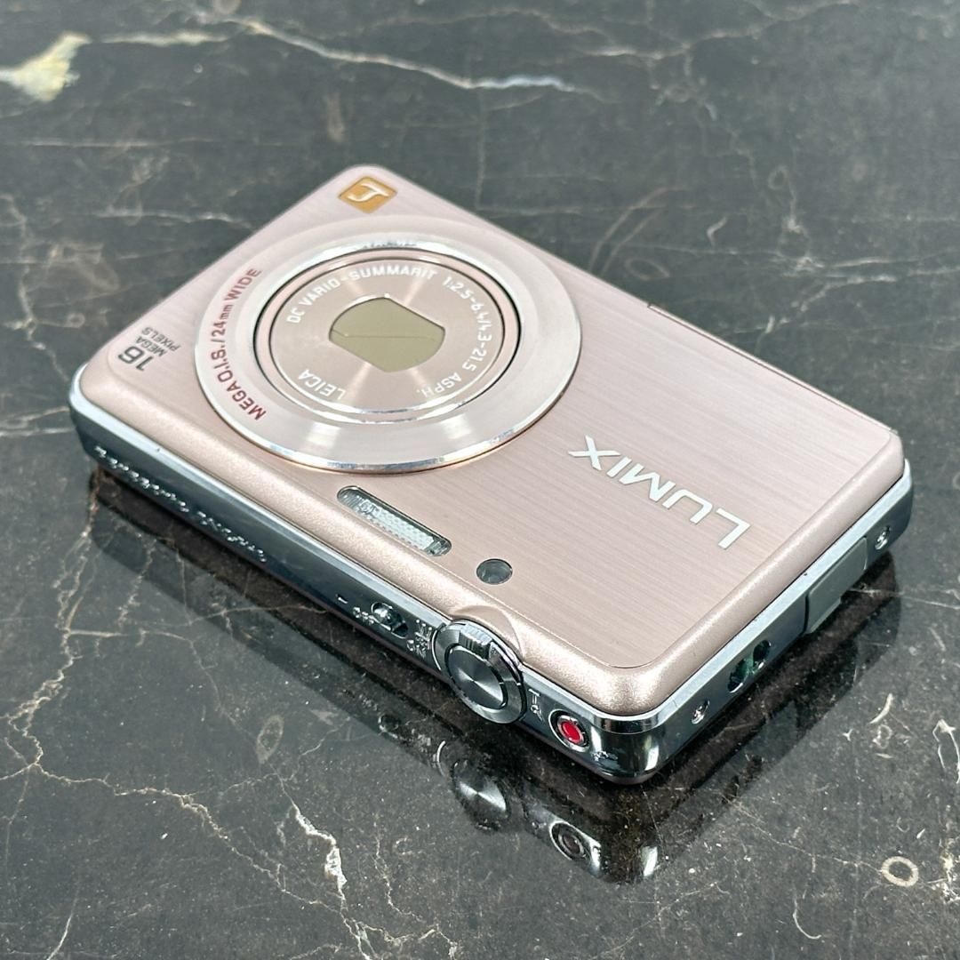 美品】Panasonic LUMIX DMC-FH8 ピンクゴールド パナソニック