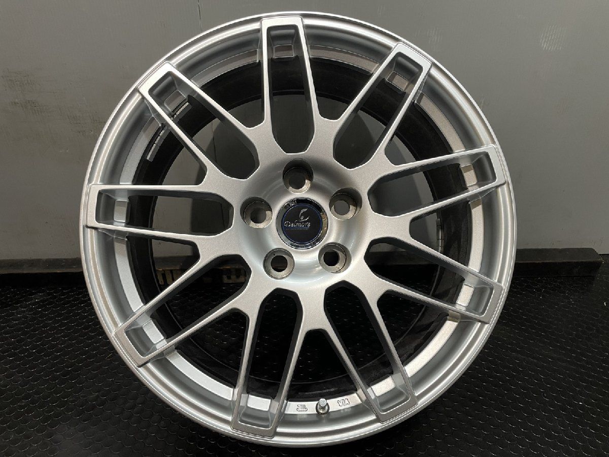 Weds Delmore ウェッズ デルモア 社外ホイール 19インチ 1本 8J5HPCD120 35 純正ナット必須 レクサスLS 40アルファード等 MHD444MY