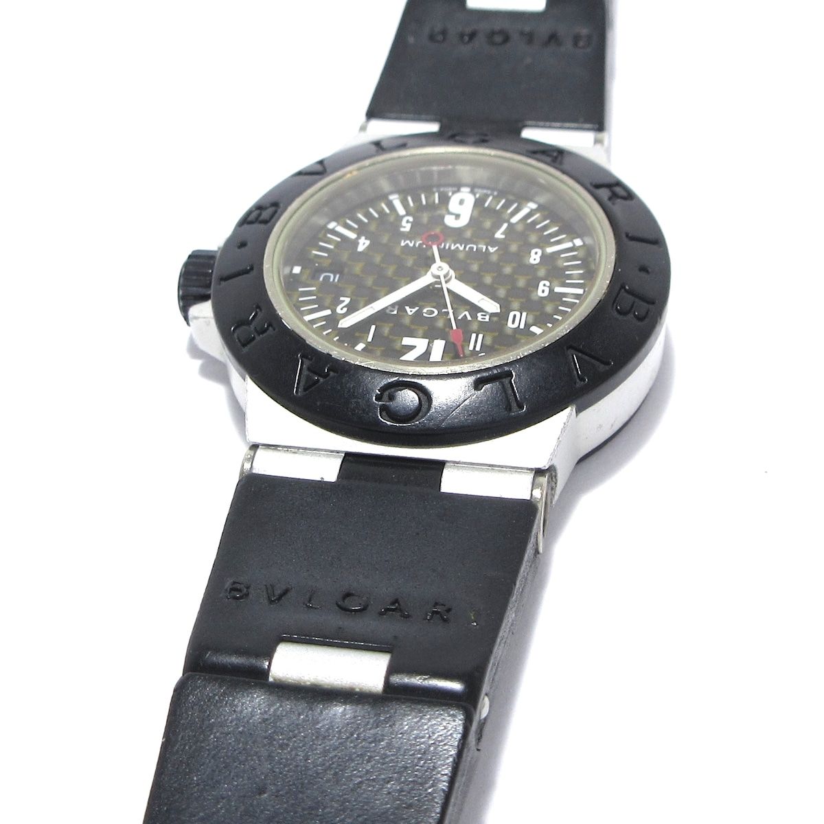 稼働品 ブルガリ ディアゴノ アルミニウム AL29TA レディース 電池交換済 楽天市場】BVLGARI ブルガリ アルミニウム AL29TAVD AL29TA【電池交換