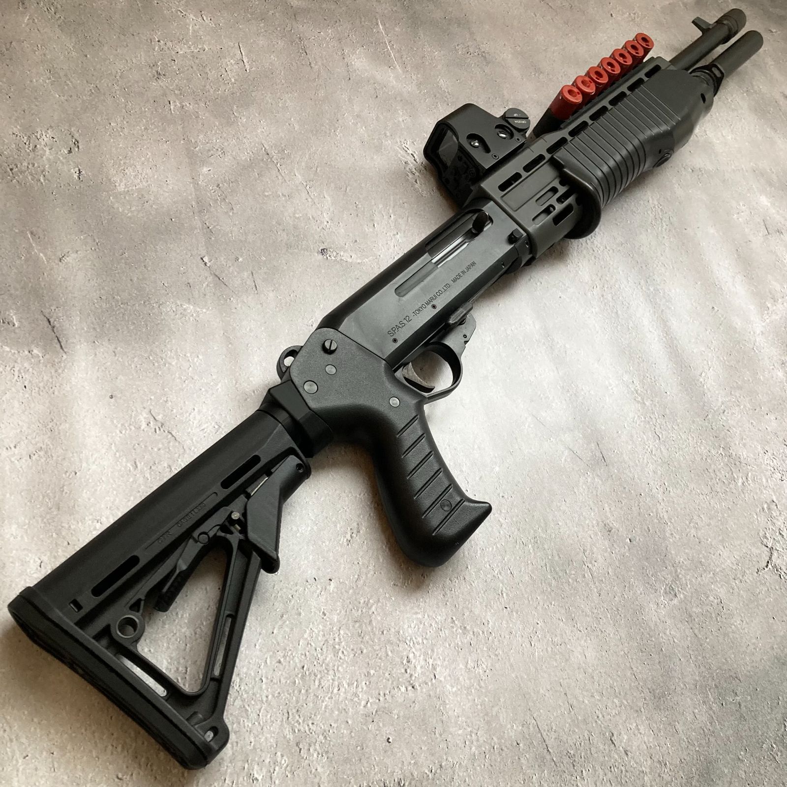 東京マルイ スパス12 SPAS12 M4 ストックアダプター - メルカリ
