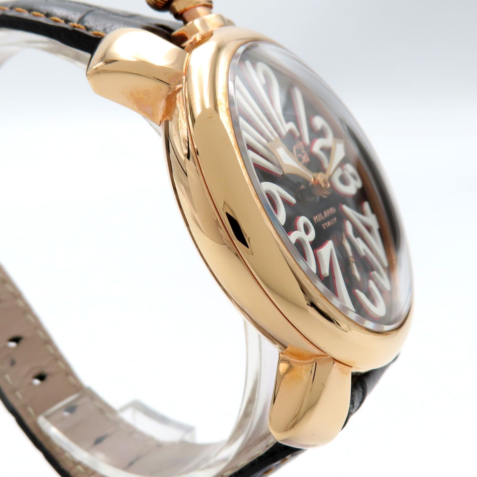 GaGa MILANO ガガミラノ マヌアーレ 48 MANUALE48 メンズ 腕時計 手 