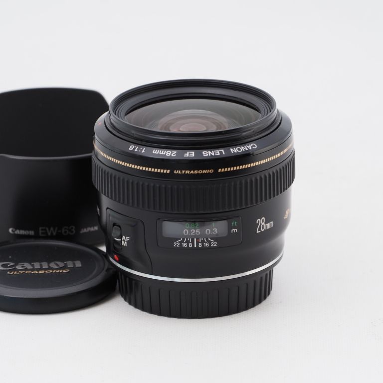 Canon キヤノン 単焦点レンズ EF28mm F1.8 USM フルサイズ対応