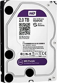 WD HDD 内蔵ハードディスク 3.5インチ 2TB WD Purple 監視カメラ用 WD20PURX IntelliPower 3