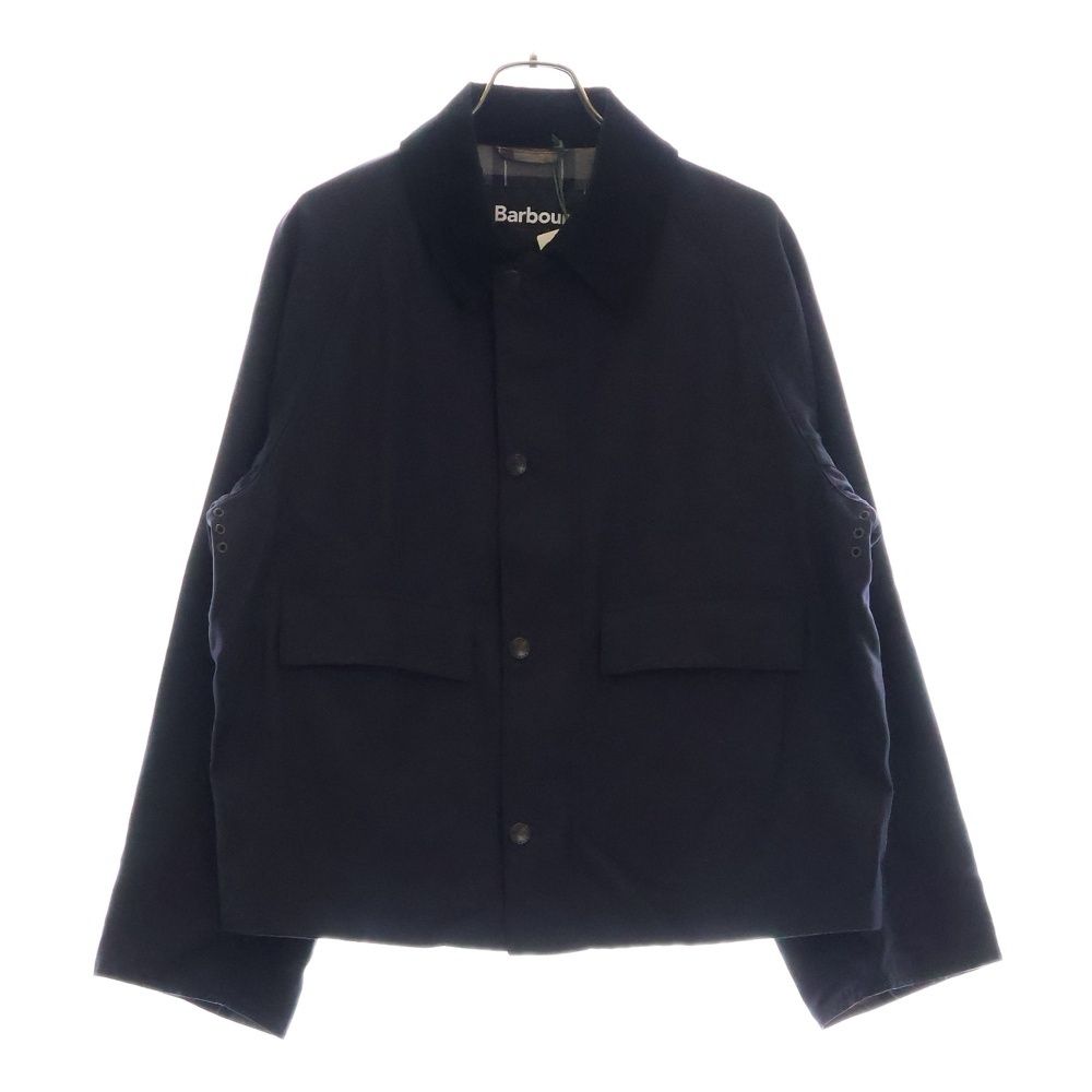 Barbour バブアー ビデイルノンワックスレイヤーブルゾン ジップアップジャケット ネイビー 251MCAS184