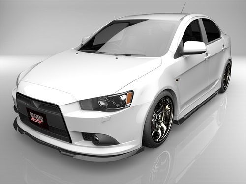 ギャランフォルティス CY3A CY4A CY6A 前期 フロントアンダースポイラー エアロパーツ 説明文を必ずお読みください