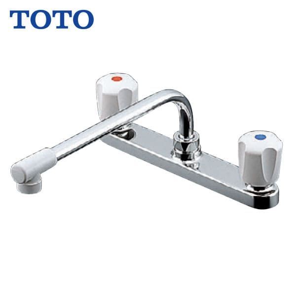 TKJ23UR】TOTO 台付2ハンドル混合水栓 販売 一般地・寒冷地共用 TOTO