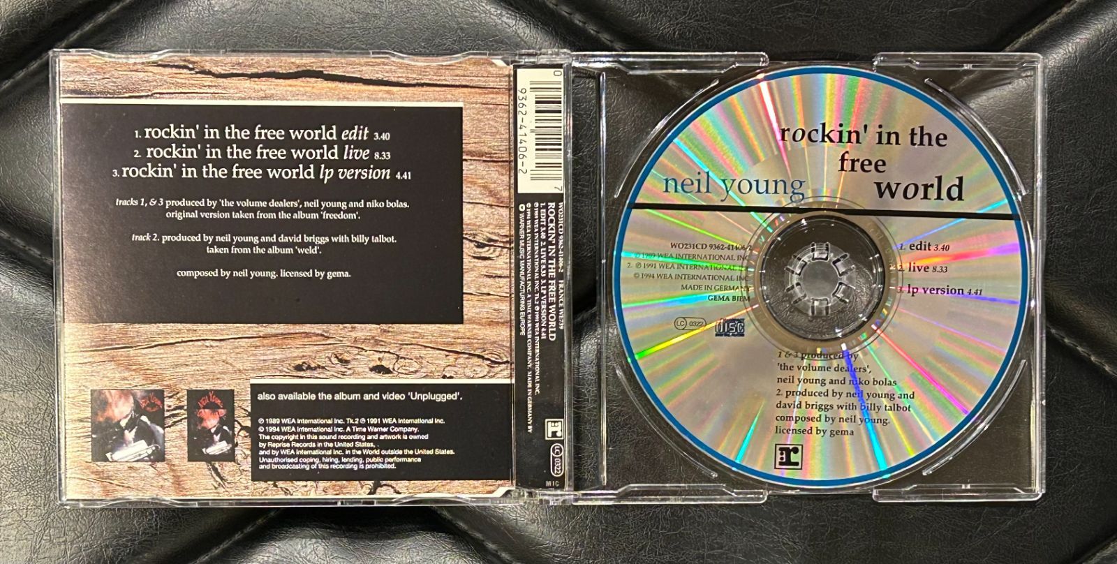 ドイツ盤シングルCD】Neil Young 「Rockin' In The Free World」 ニール・ヤング - メルカリ