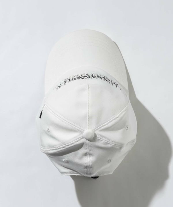 【新作】LUXEAKMPLUS リュクスエイケイエムプラス マルチロゴキャップ メンズ ブランド おしゃれ ホワイト 白 帽子 スポーツ ゴルフ カジュアル フリーサイズ