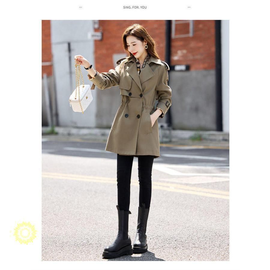 スプリングコート トレンチコート レディースアウター