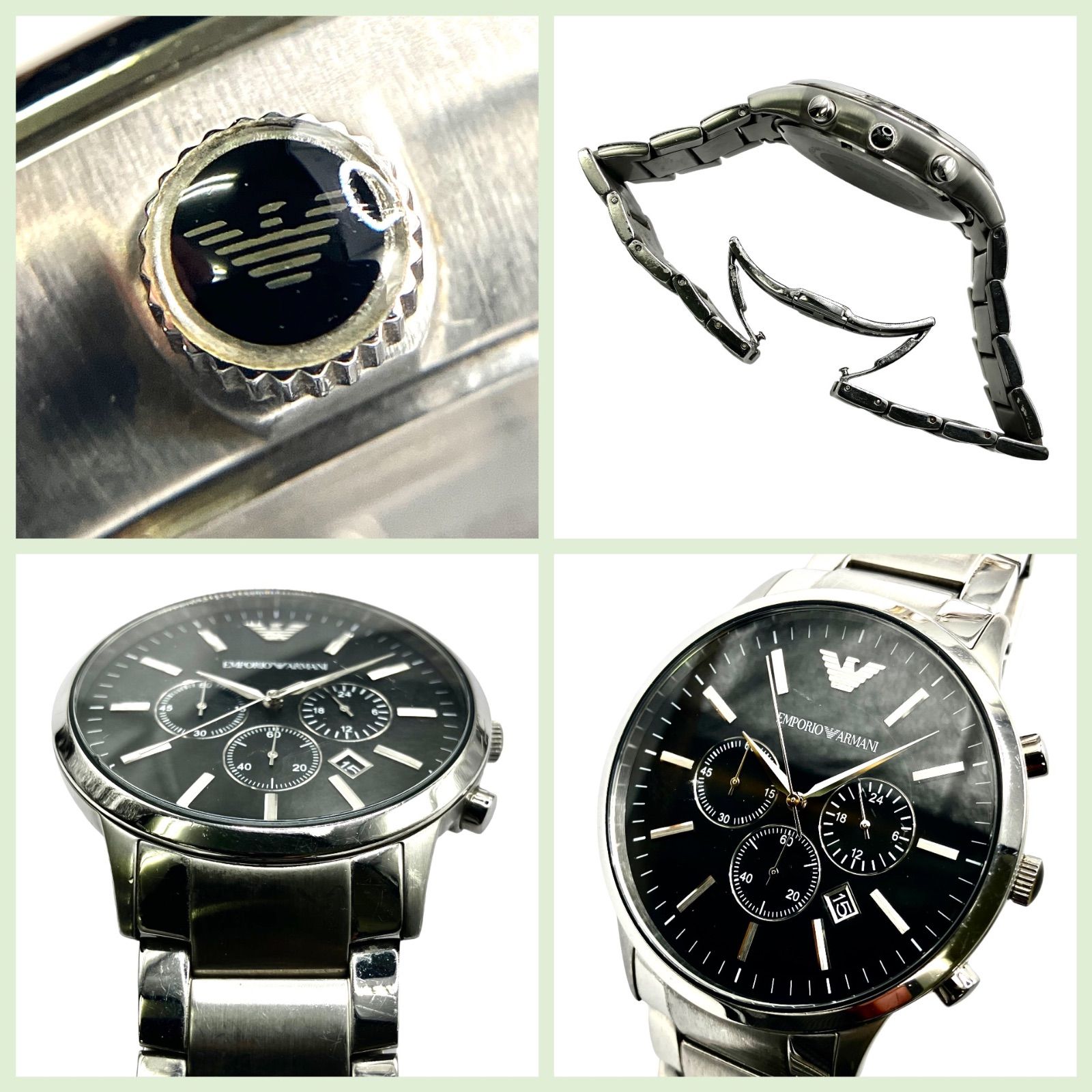 極美品きれいです⭐️EMPORIOARMANI】 エンポリオアルマーニ メンズ 