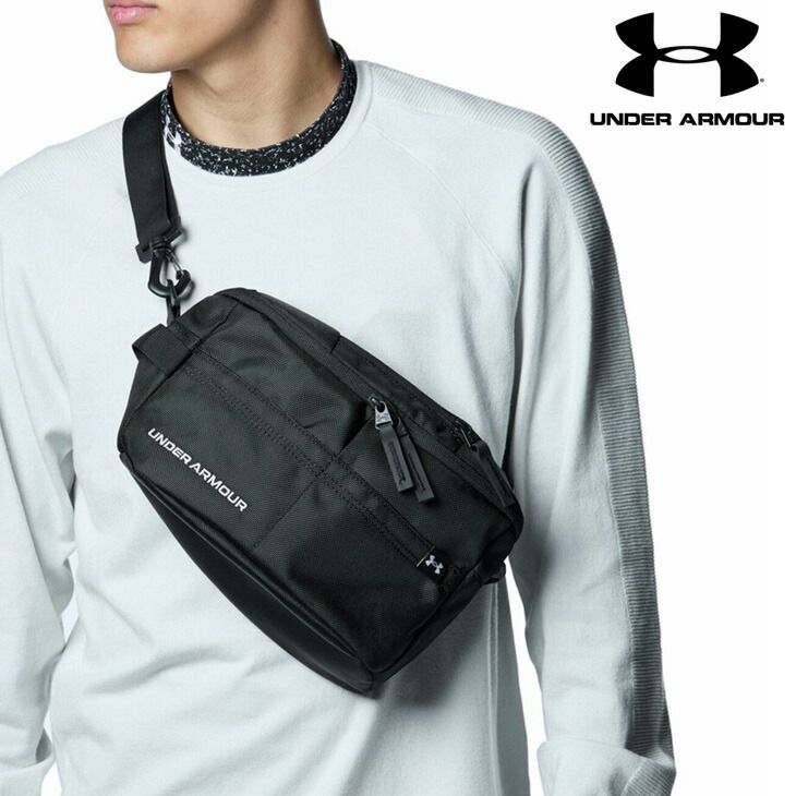 アンダーアーマー ゴルフ ラウンドバッグ 日本限定 ショルダーバッグ 5.9L UNDERARMOUR GOLF UAラウンドポーチ ゴルフ用バッグ  耐久性 はっ水 男女兼用 鞄 メンズ レディース ゴルフポーチ/1378288
