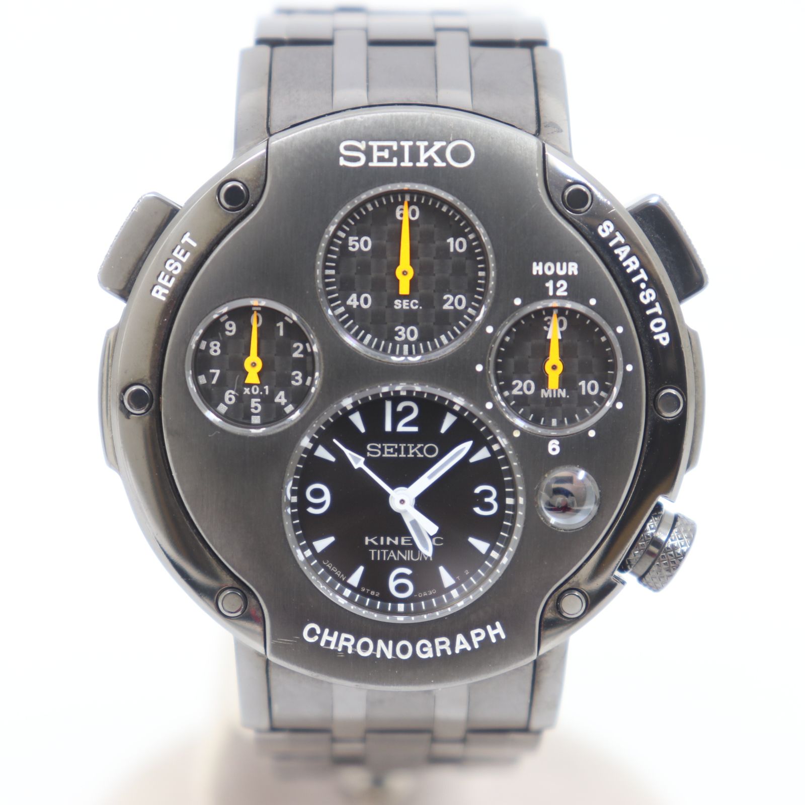 SEIKO スポーチュラ　キネティック　チタン