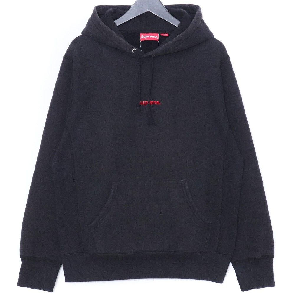SUPREME Trademark Hooded Sweatshirt Sサイズ ブラック