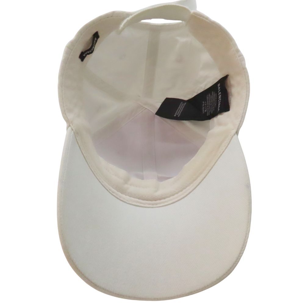 BALENCIAGA バレンシアガ キャップ ホワイト キッズL 正規品