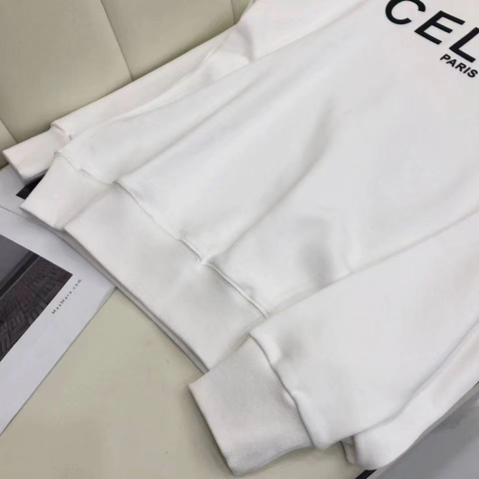 新作　CELINE　セリーヌ　スウェット　長袖　ロンＴ　レディース　ファッション　大人気　秋冬　男女兼用