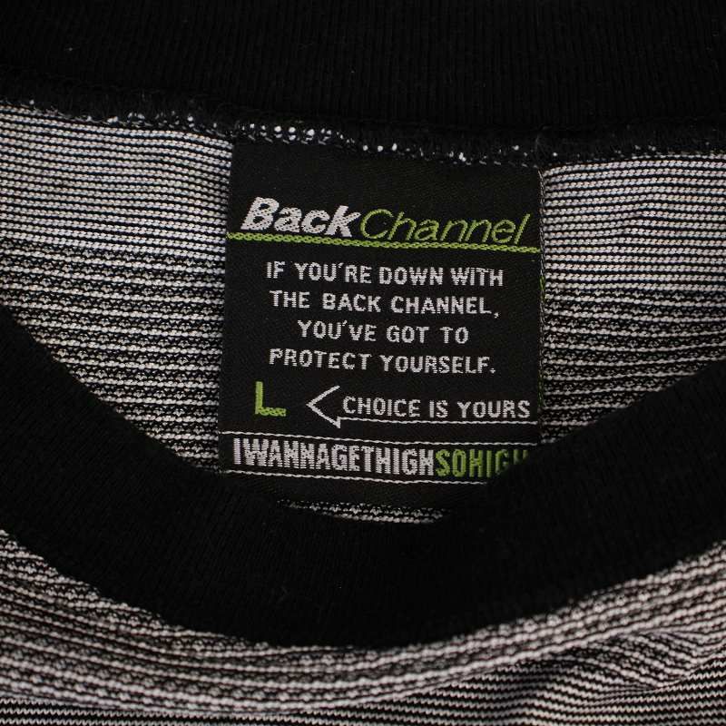 バックチャンネル BACK CHANNEL COOLMAX CREW SWEAT Tシャツ
