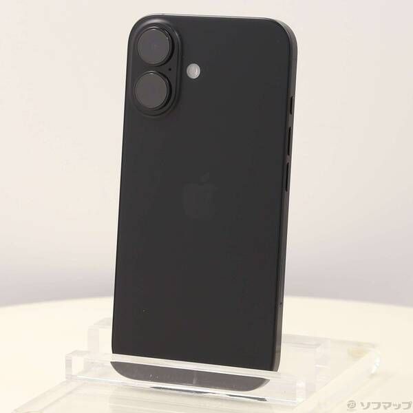 中古品〕 iPhone16 128GB ブラック MYDQ3J／A SIMフリー【349