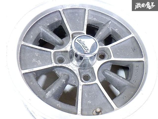 当時物、アルメックスホイール 当時物 旧車 ALMEX ホイール 14 インチ