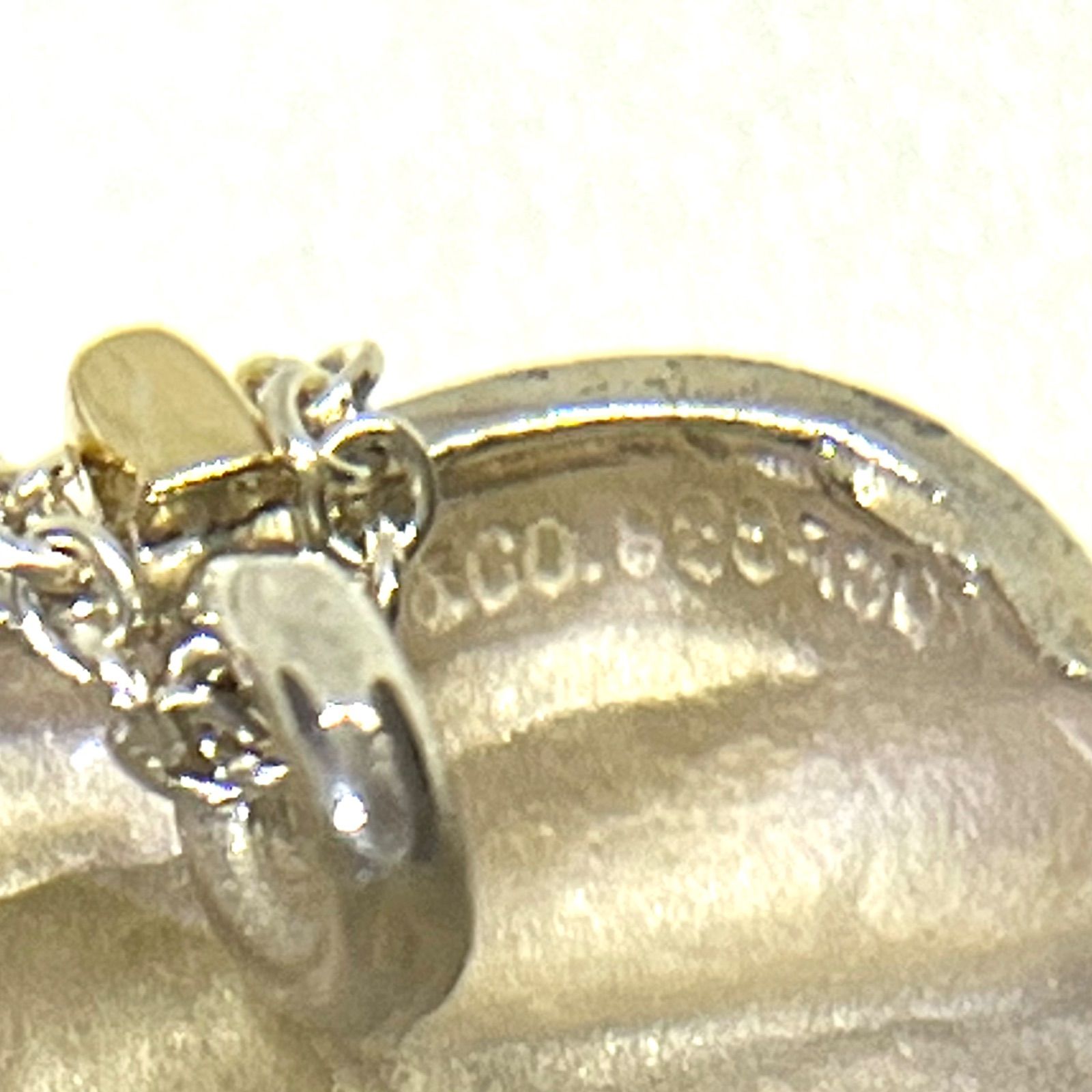 TIFFANY & Co. ティファニー リーフ 葉 モチーフ ネックレス シルバー