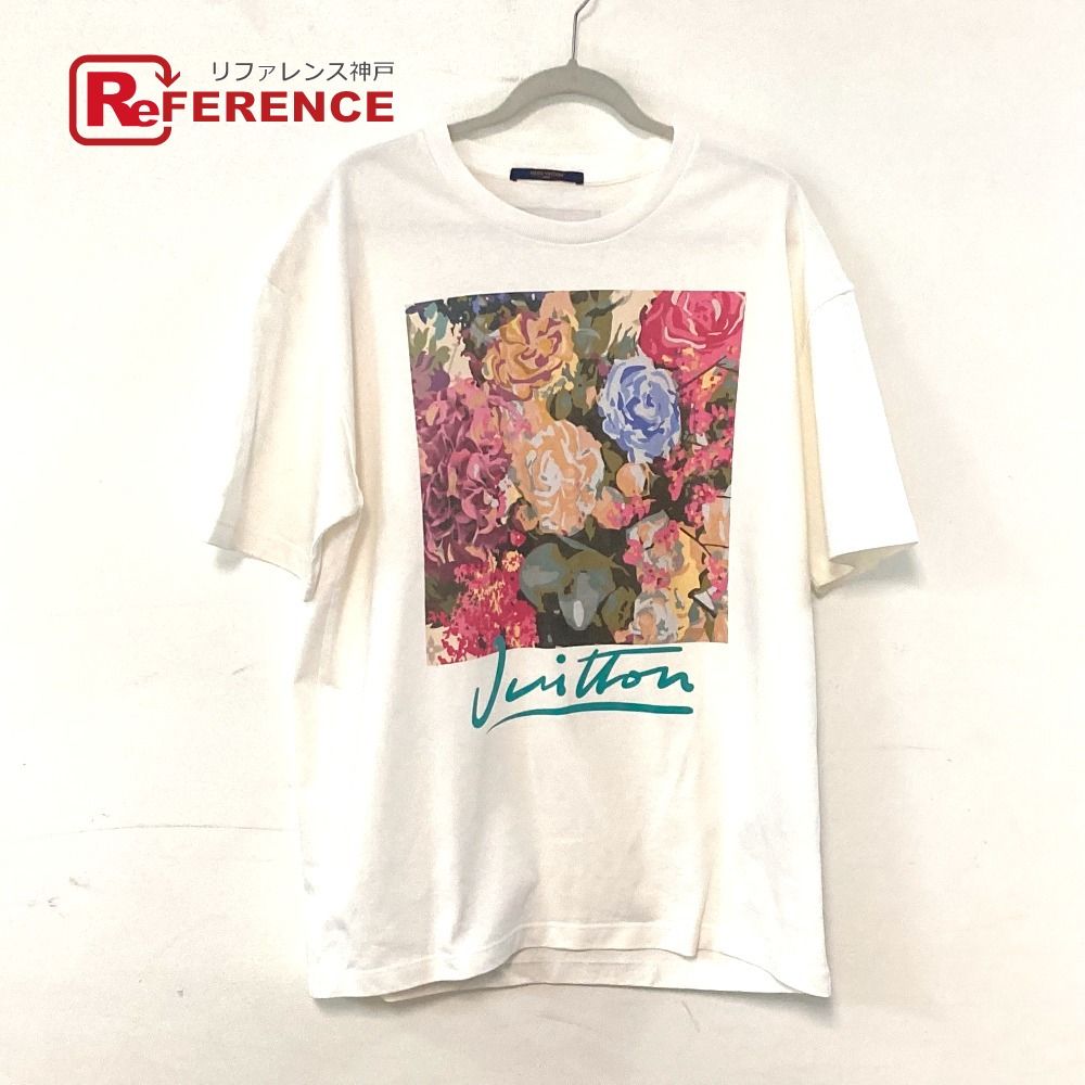Louis Vuitton フラワータペストリー　プリント Tシャツ　半袖 Louis Vuitton フラワータペストリープリント Tシャツ半袖
