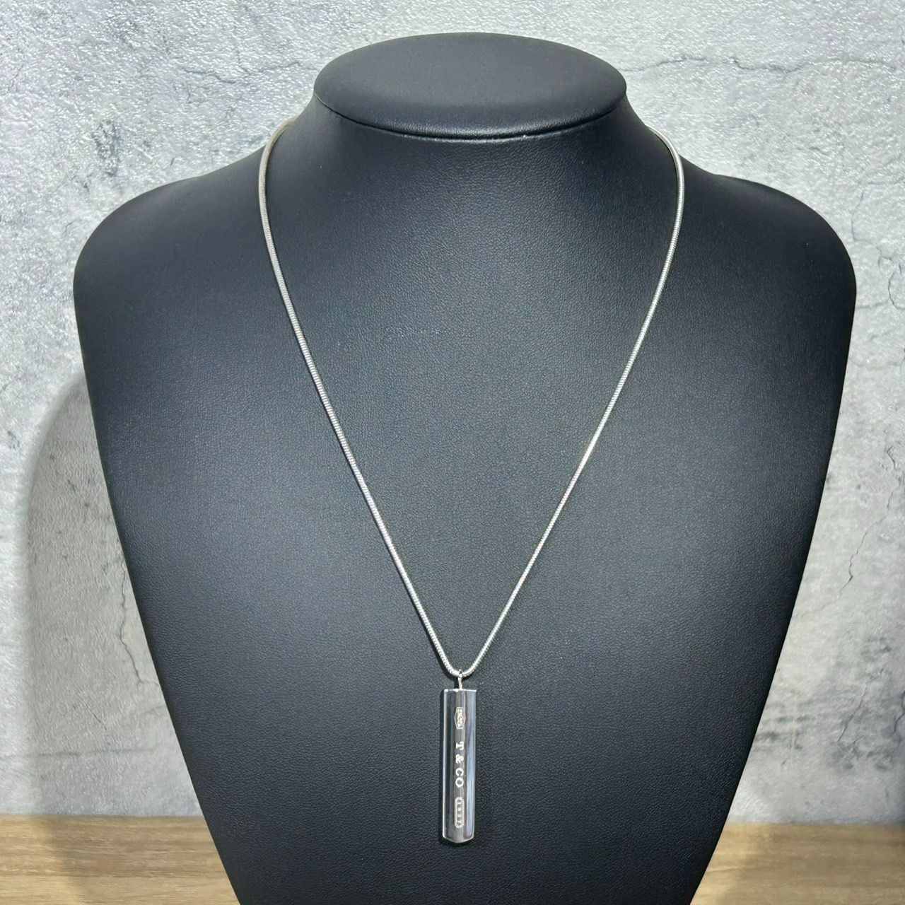 TIFFANY&Co. ティファニー ナローバー ネックレス 1837 SV925