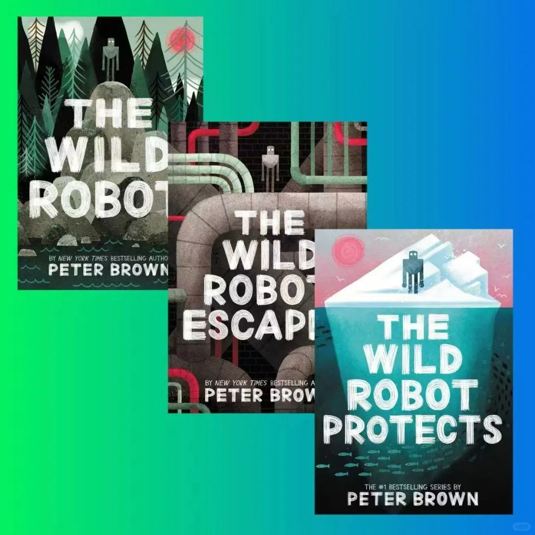 THE WILD ROBOT シリーズ 3冊セット Amazon.com: The Wild Robot Series 3 Books Collection Set By