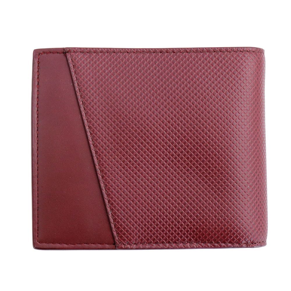ボッテガ・ヴェネタ レッドレザー 二つ折り財布 ボッテガヴェネタ BOTTEGA VENETA ボッテガヴェネタ BOTTEGA