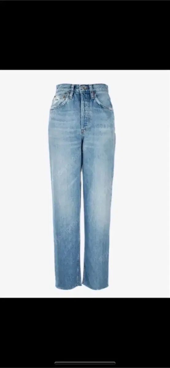 リーダン デニム ズボン カットオフジーン デニム色