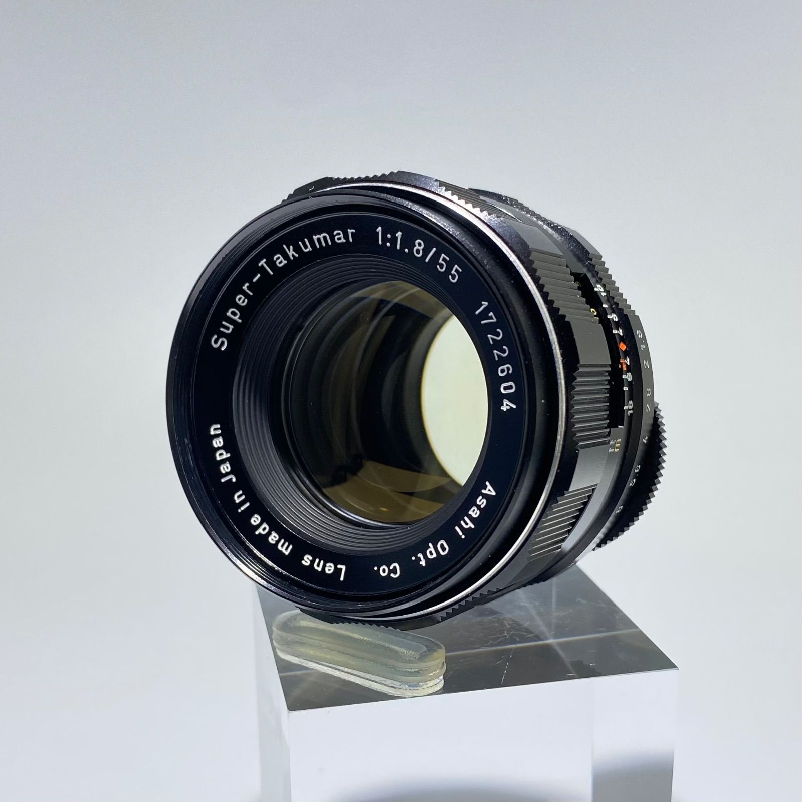 虹色フレア】Super Takumar 55mm f1.8 整備済 m42 【公式通販】