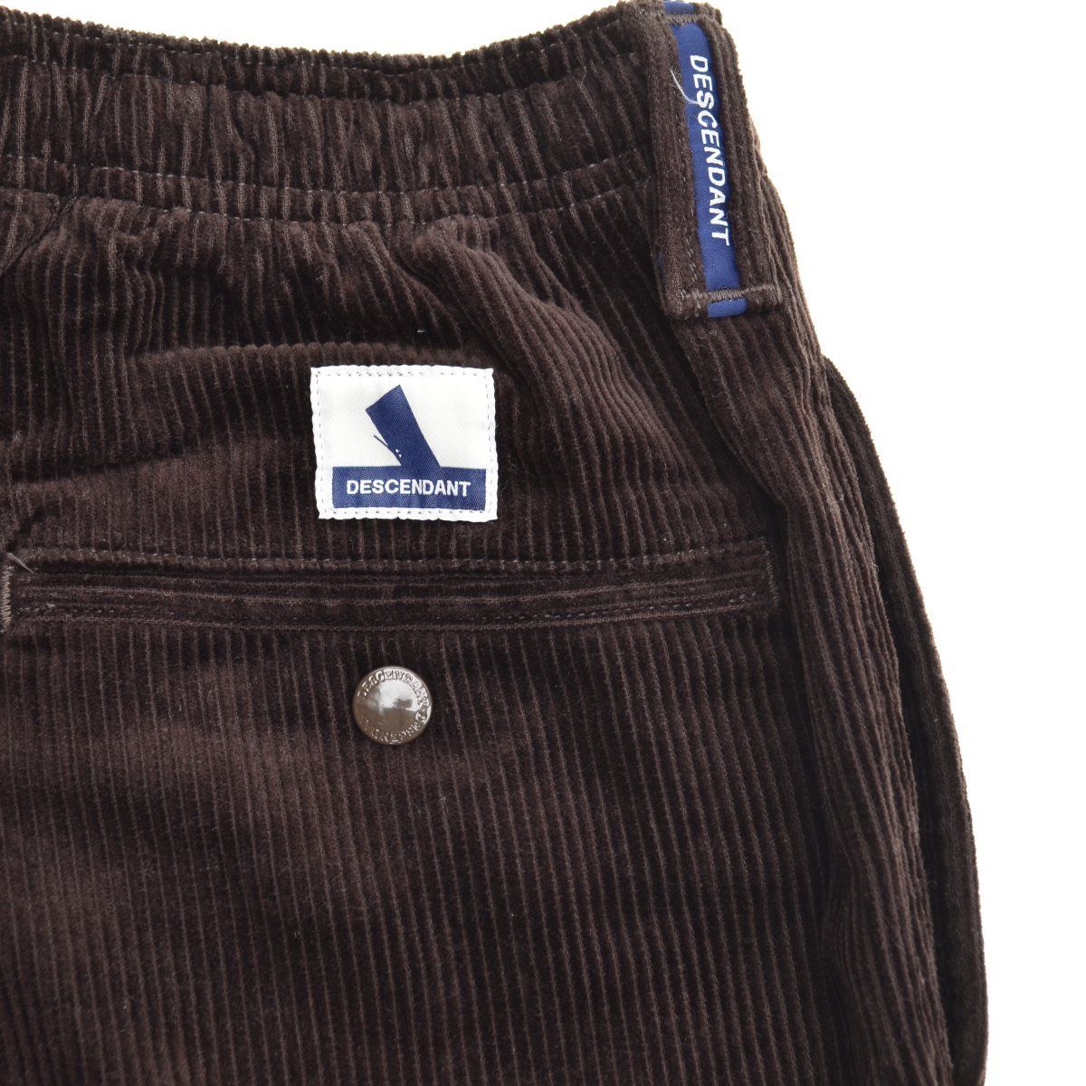 DESCENDANT】SHORE CORDUROY BEACH TROUSERS イージーコーデュロイ 