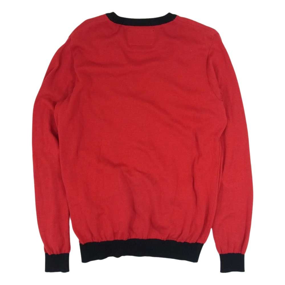 THE GUILTY PARTIES 赤 Vネック カーディガン 【公式通販】