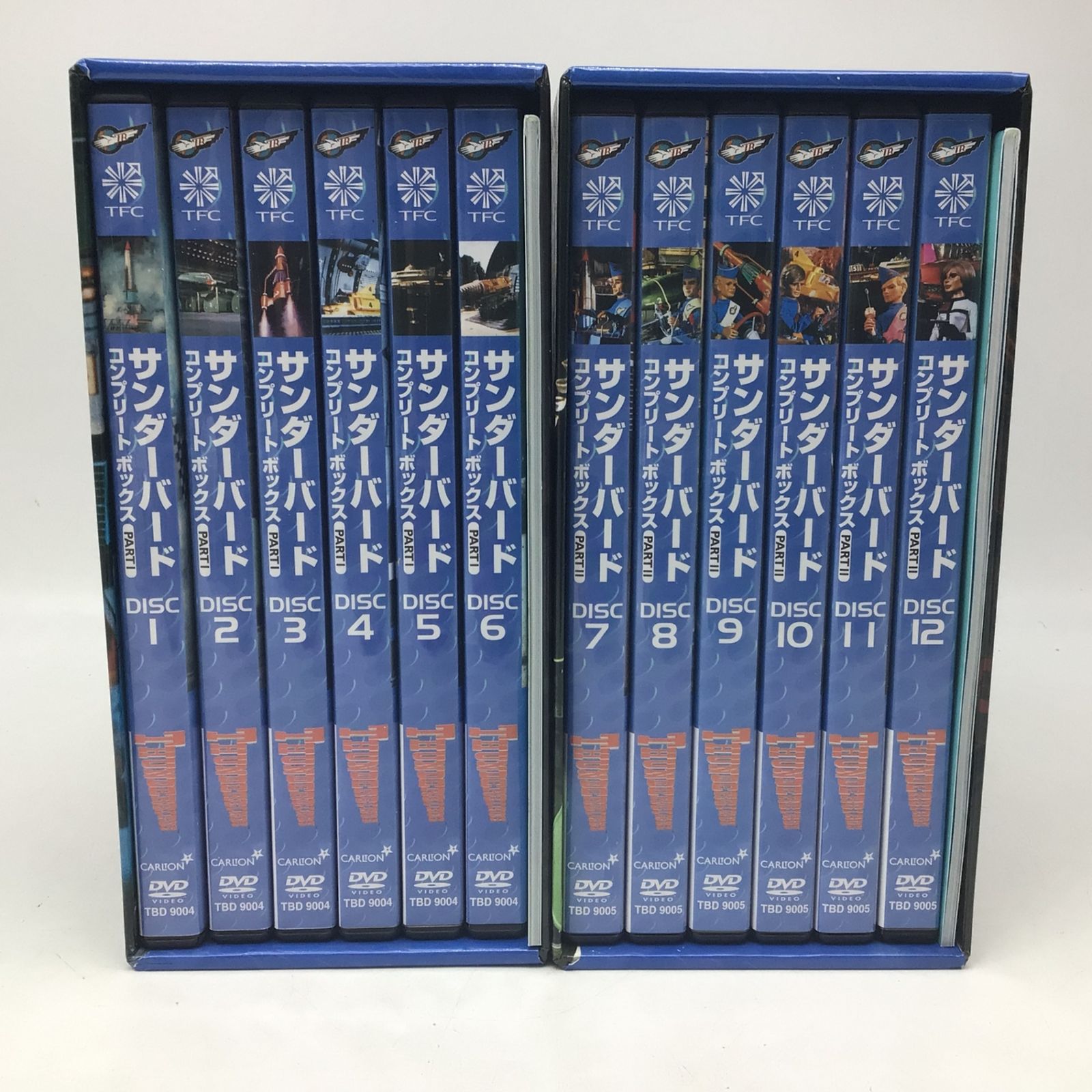 9433 THUNDERBIRDS サンダーバード COMPLETE BOX DVD PART1＆PART2セット コンプリート ボックス ブックレット付き
