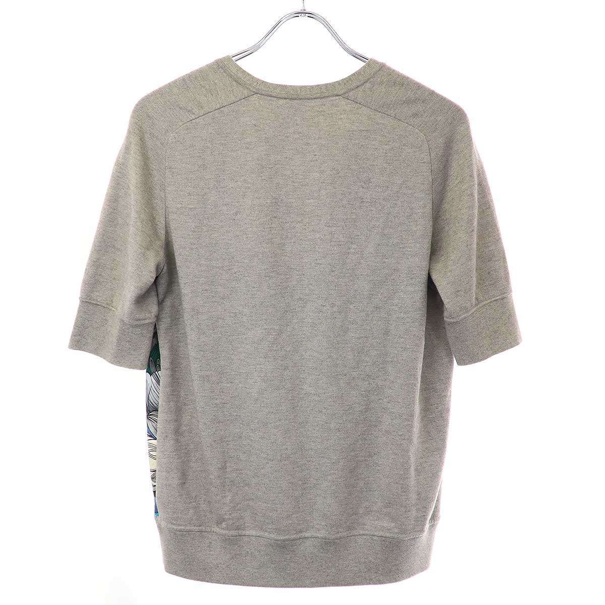 エルメス　HERMES　シルクトップス　34 ツイルレーヌ エルメス ツイルレーヌ 2E22814DO 34 ベージュ シルク プリント