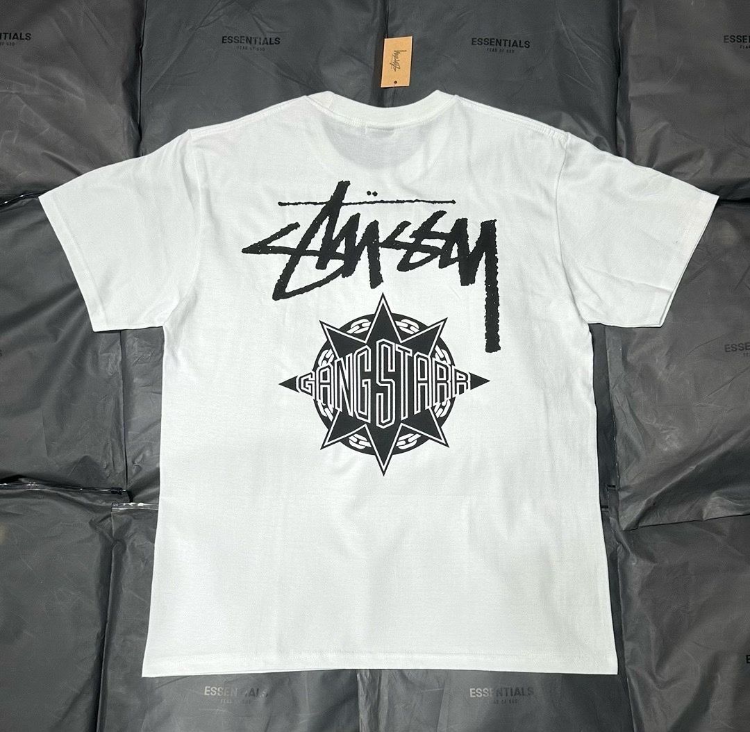 新品】STUSSY ステューシー SNOWMAN プリント Tシャツ 白 L