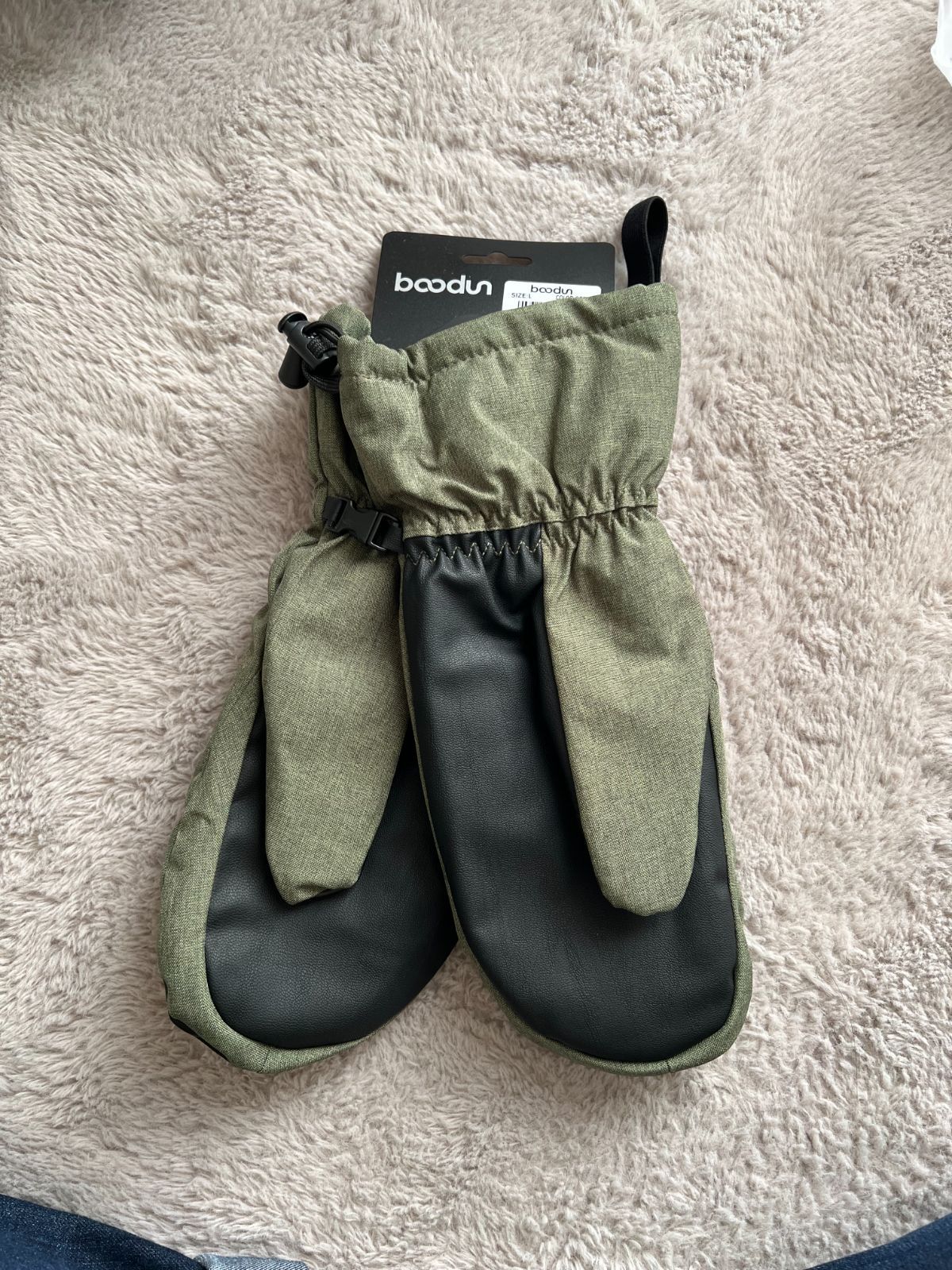 手袋 ミトン スキー スノーボード スノボ スノボ― アーミーグリーン 緑