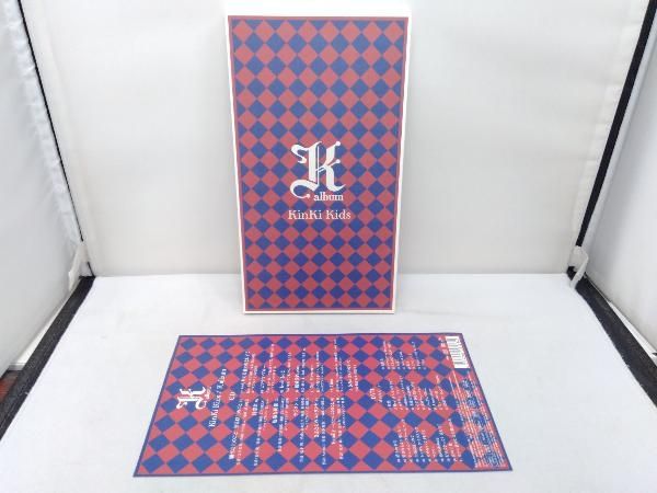 KinKi Kids CD K album(初回限定盤)(DVD付) - メルカリ