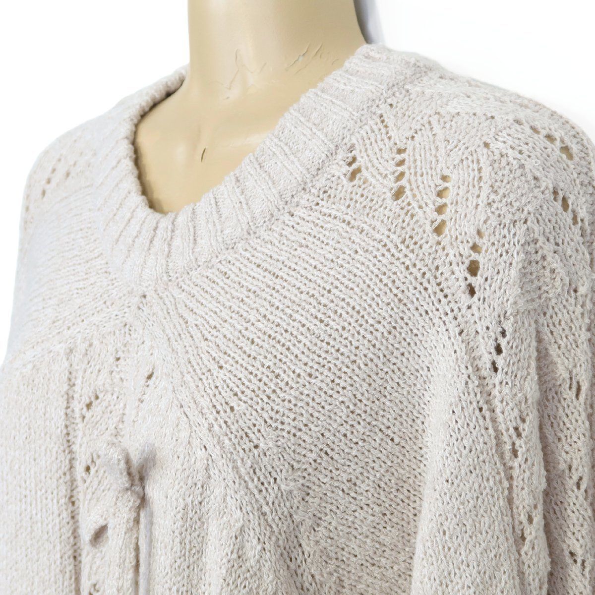 美品！】ピンクハウス☆可愛いリボンモチーフ♪リボン付きニット  