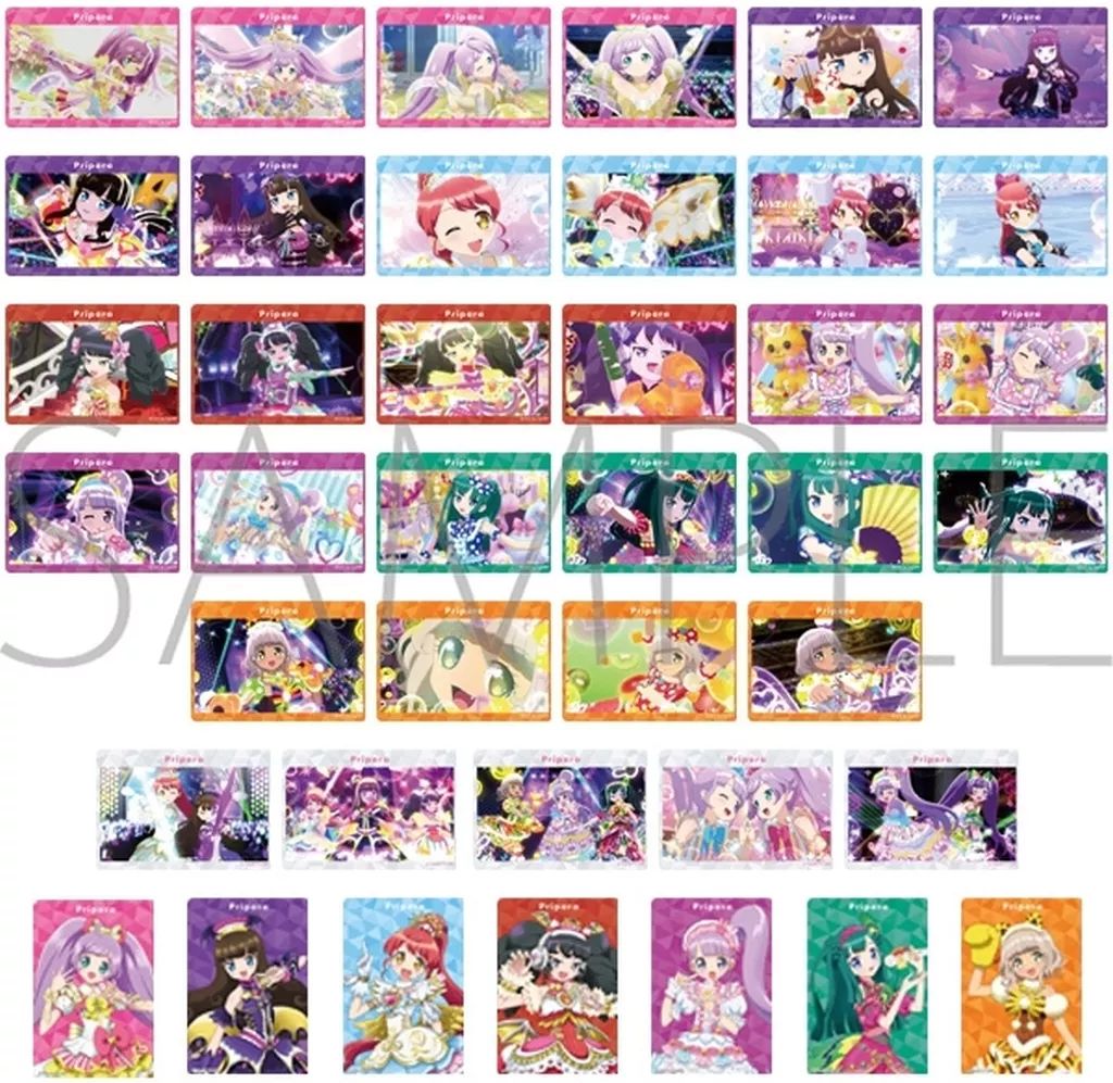 キャラカード 全40種セット プリパラ オーロラアートコレクション|Vol.2