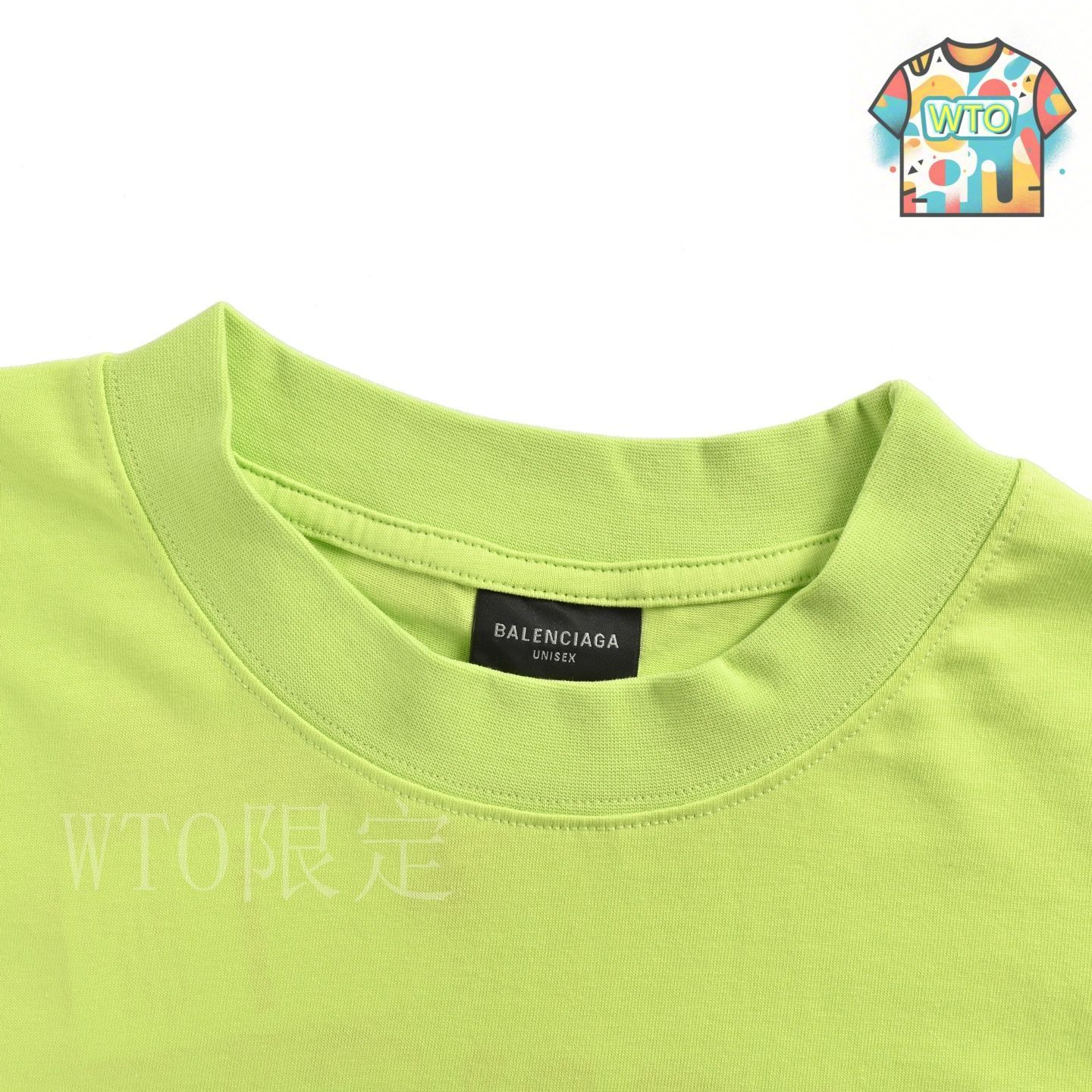 今日特価】Balenciaga バレンシアガ 25ss 前後文字刺繍 T シャツ