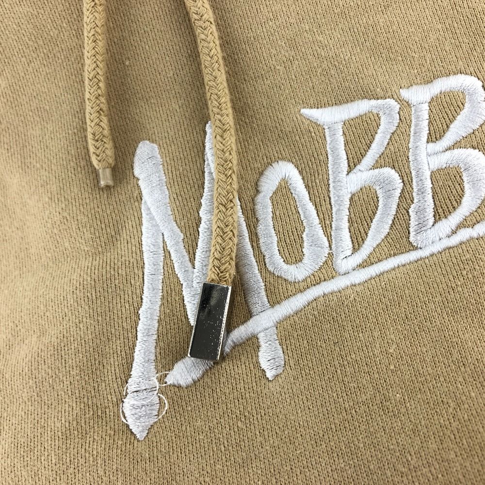 モブ　MOBB ベージュ ナイロンジャケット 02w07443 モブ MOBB プルオーバーパーカー ベージュ L メンズ