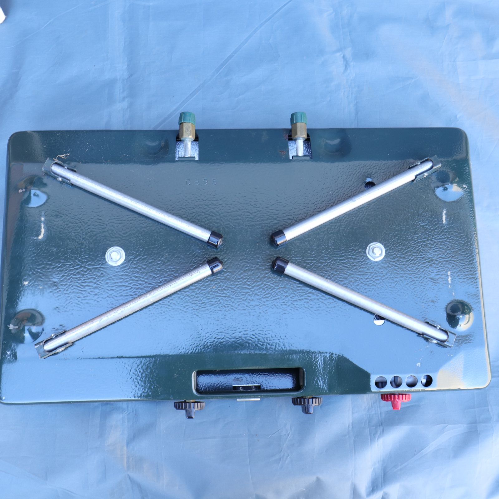 R1208 Coleman/コールマン HPXシリーズ 5436-700J ツーバーナコンロ LPガス用 動作確認済・中古】コールマン/Coleman LPガスツーバーナーコンロ（OD