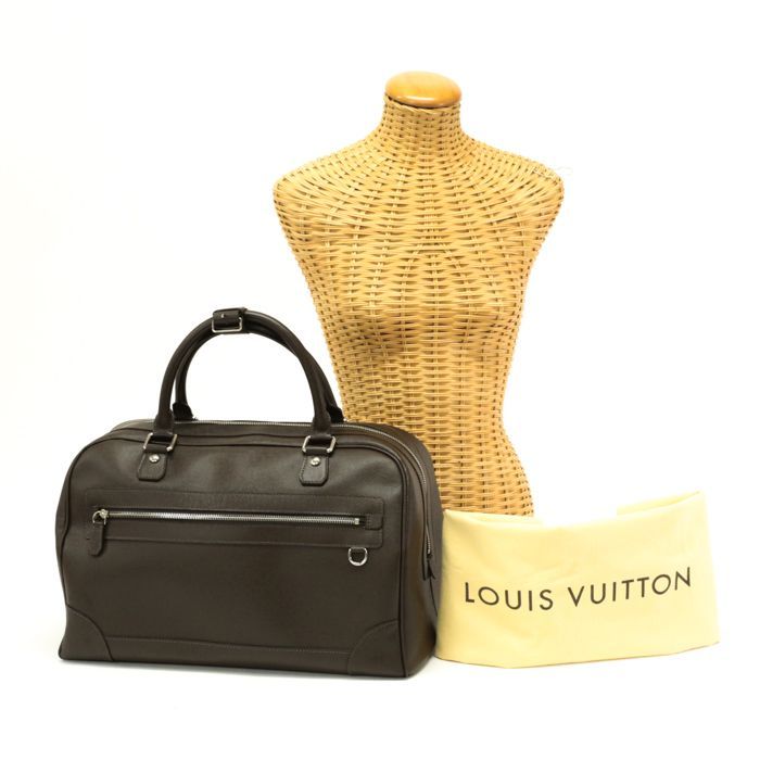 ルイヴィトン LOUIS VUITTON スタニスラフ タイガ (レザー) M31158 ボストンバッグ ビジネスバッグ トラベルバッグ 旅行かばん  メンズ グリズリ (ブラウン) 中古 mat10003 - メルカリ